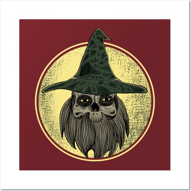 witch Wall Art by Abostore